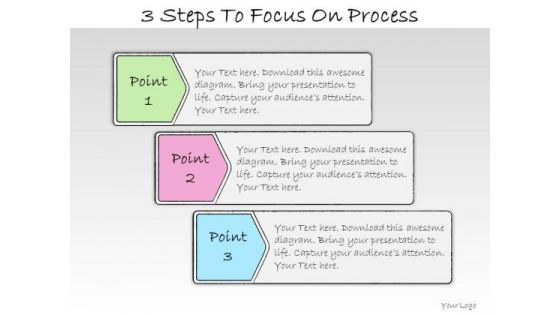 Ppt Slide 3 Steps To Focus On Process Strategic Planning