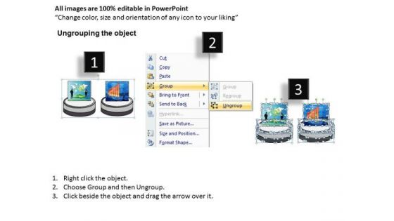 Ppt Slide 3d Pedestal Platform With Images Marketing Plan