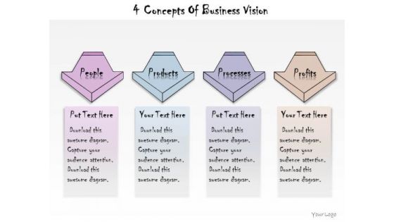 Ppt Slide 4 Concepts Of Business Vision Consulting Firms
