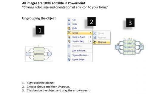 Ppt Slide 4 Staged Interconnected Process Diagram Marketing Plan