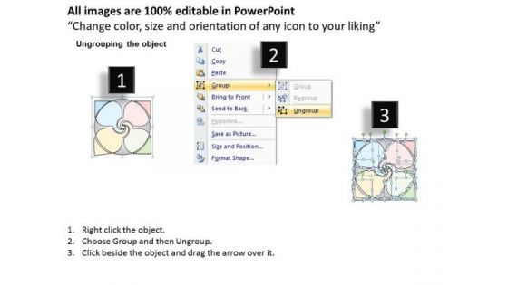 Ppt Slide 4 Steps Planning Diagram Sales