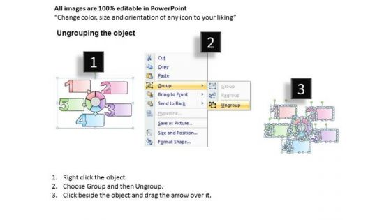 Ppt Slide 5 Sequence Of Interdependent Procedures Business Diagrams