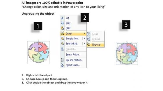 Ppt Slide 5 Stages Round Arrows Chart Business Diagrams