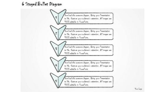 Ppt Slide 6 Staged Bullet Diagram Sales Plan