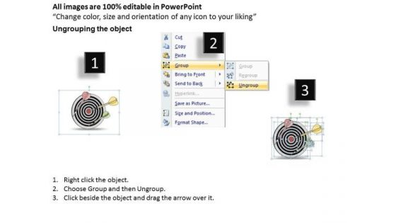Ppt Slide Aiming For The Target Consulting Firms