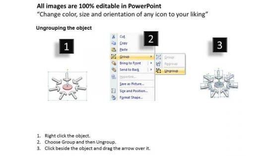 Ppt Slide Arrow Pointing On Target Sales Plan