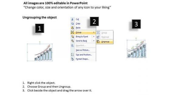 Ppt Slide Bar Graph For Growth Of Business Plan