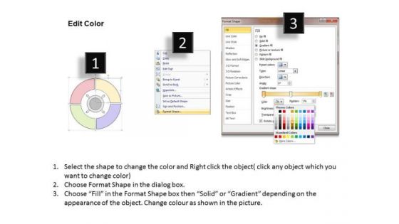 Ppt Slide Circular Process For Data Analysis Marketing Plan