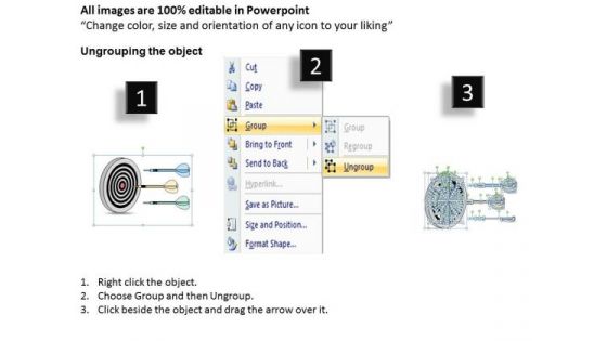 Ppt Slide Meeting The Target Or Goal Business Plan