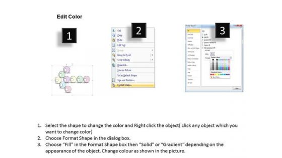 Ppt Slide Multistage Unidirectional Arrow Sales Plan