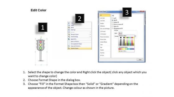 Ppt Slide Rules Of Traffic Lights Strategic Planning