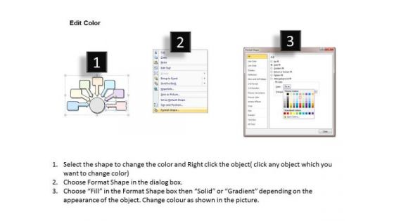 Ppt Slide Seven Steps For Business Strategy Diagrams