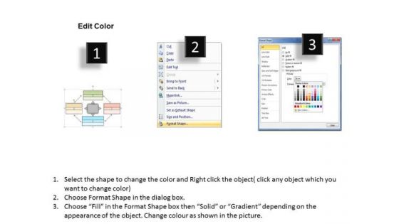 Ppt Slide Square Boxes Sequential Diagram Business Diagrams