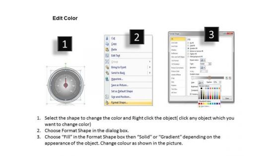 Ppt Slide Tachometer Full Dial Diagram Sales Plan