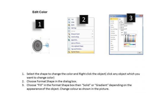 Ppt Slide Target Dart For Business And Sales Marketing Plan