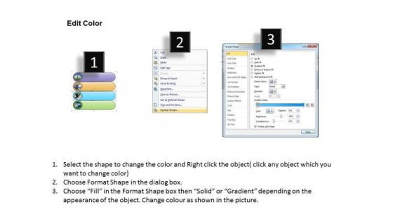 Ppt Slide Text Boxes Process 4 Stages Strategic Planning