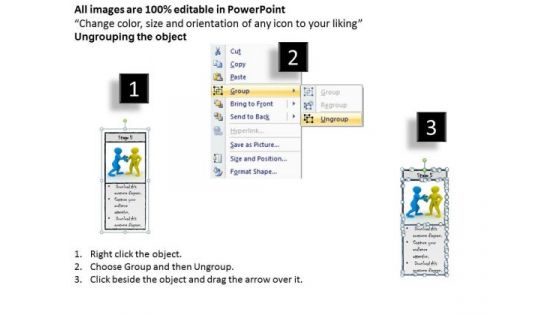 Ppt Slide Text Boxes With Different Images Business Diagrams