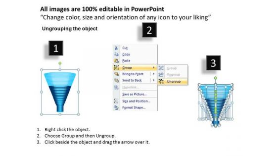 Ppt Slides Funnel Diagrams