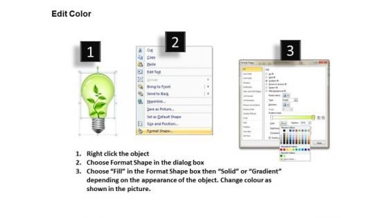 Ppt Slides Green Corporate Policy And Ideas PowerPoint Templates