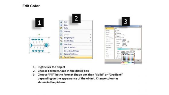 Ppt Slides Ishikawa Diagrams Fishbone