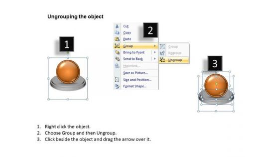 Ppt Sphere Cause And Effect Diagram PowerPoint Template 2 State Templates