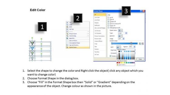 Ppt Stage 2 Continuous Demo Create Flow Chart PowerPoint Arrow Diagram Templates