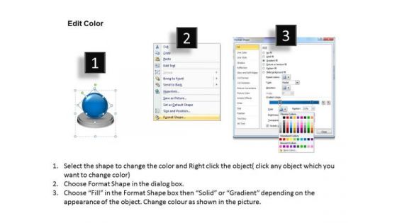 Ppt Steps Of Business Procedure 6 Stages Presentation PowerPoint Templates 0812