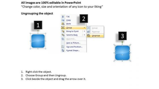 Ppt Subsequential Illustration Of Blue Approach An Arrow PowerPoint Templates