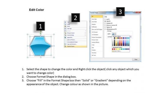 Ppt Successive Representation Of Octagonal Arrows 3 Power Point Stage PowerPoint Templates