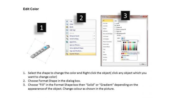 Ppt Template 12 Stages Linear Arrows To Create Business PowerPoint Presentations Plan 11 Image