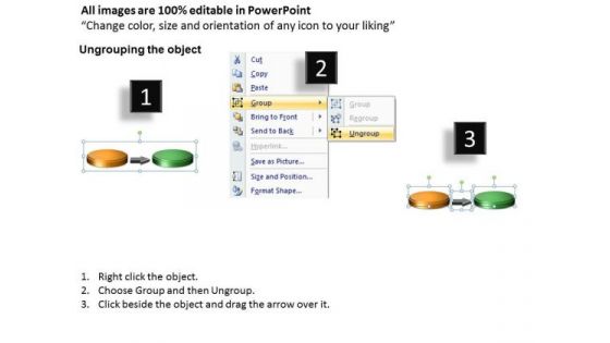 Ppt Template 3d Linear Flow Five Steps Spider Diagram PowerPoint 1 Graphic