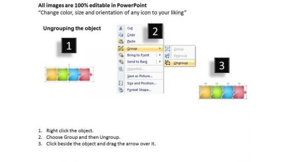 Ppt Template Arrow Progression Of Business Workflow Diagram Time Management PowerPoint 1 Image