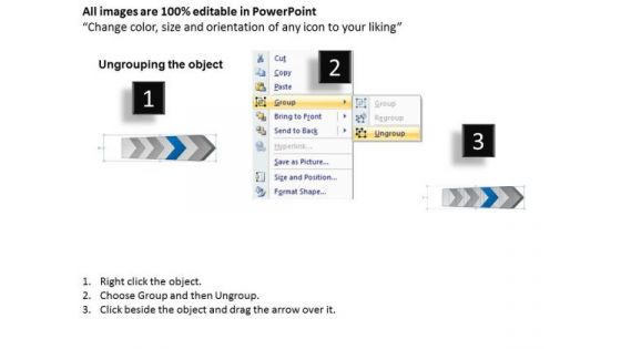 Ppt Template Continous Custom Sample Presentation PowerPoint Download Flow Diagram 7 Image