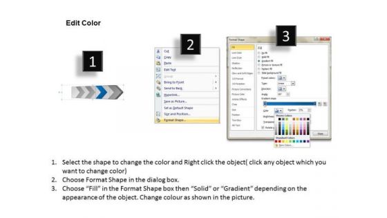 Ppt Template Continous Custom Sample Presentation PowerPoint Download Flow Diagram 7 Image