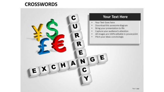 Ppt Template Currency Exchange Text Finance PowerPoint Slides