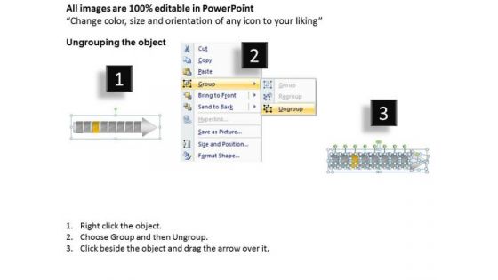Ppt Template Linear Demonstration Of 8 Practice The PowerPoint Macro Steps Procedure 4 Design