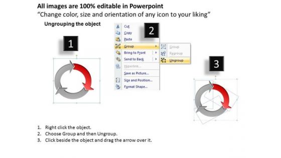 Ppt Templates Business Process Cycle Diagram PowerPoint Slides