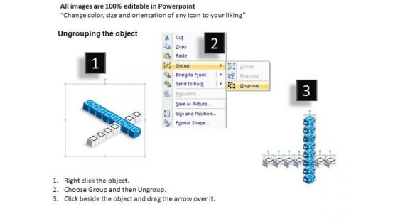 Ppt Templates Editable Scrabble Text PowerPoint Slides
