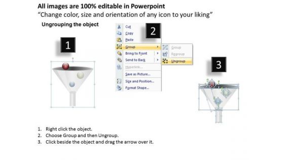 Ppt Templates Funnel Pipeline Diagram PowerPoint Slides