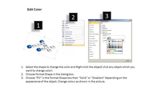 Ppt Templates Online Social Media PowerPoint Slides