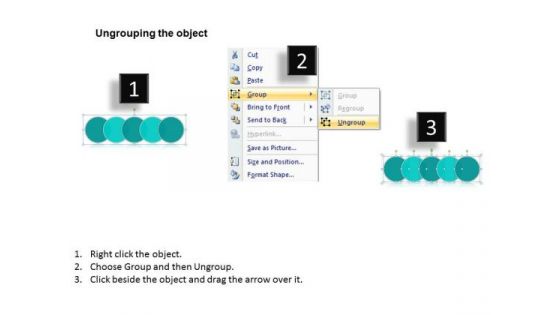 Ppt The PowerPoint Presentation Circular Flow 5 Stages Templates