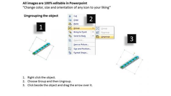 Ppt Theme 12 Stages Linear Arrows To Create Free Industry PowerPoint Templates Plan Design