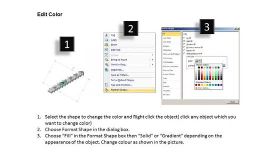 Ppt Theme 12 Stages Linear Arrows To Create Professional Pre Plan 6 Graphic