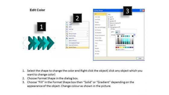 Ppt Theme 3d Linear Abstraction To Show Five PowerPoint Slide Numbers Business Issues 1 Image