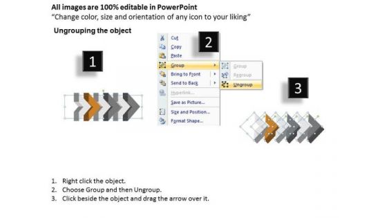Ppt Theme 3d Linear Procedure To Show 6 Steps Business Plan PowerPoint Image