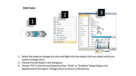 Ppt Theme Continous Business Representation Magazines PowerPoint Tips Flow Diagram 6 Design