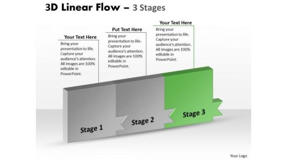 Ppt Theme Continous Way To Show 3 Practice PowerPoint Macro Steps Workflow 4 Image