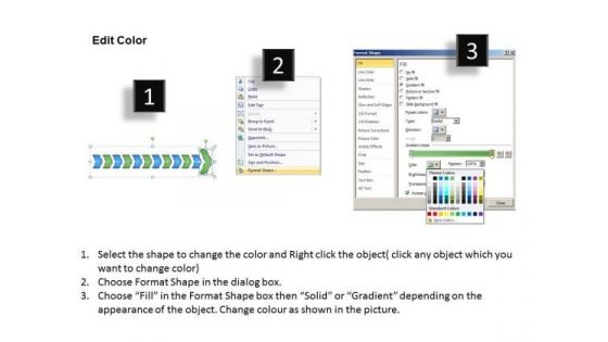 Ppt Theme Continual Linear Trade Presentation Free Download Procedure 1 Design