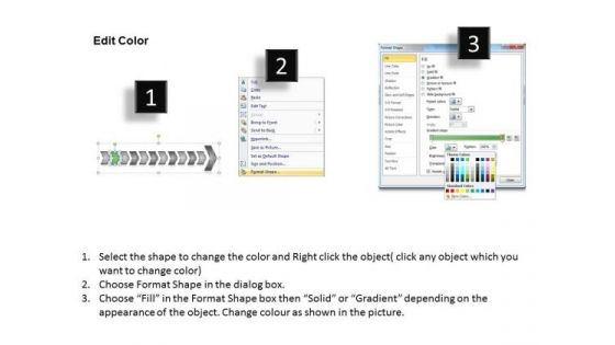Ppt Theme Continual Non Linear PowerPoint Template Business Pre Procedure 3 Design