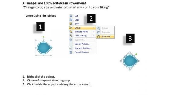 Ppt Theme Continual Seven Phase Diagram Linear Flow Method Charts 4 Design